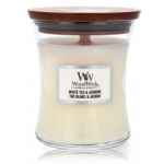WoodWick White Tea & Jasmine l&otilde;hnak&uuml;&uuml;nal - 275 g.