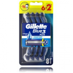 Gillette Blue 3 Comfort &uuml;hekordsed raseerijad - 8 vnt.