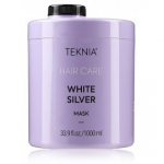 Lakme Lakme Teknia White Silver Mask mask heledatele ja hallidele juustele - 1000 ml.