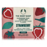 The Body Shop Strawberry Cleansing Face & Body Bar v&auml;rskendav puhastav n&auml;o- ja kehaseep - 100 g.