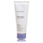 Mary & May White Collagen Cleansing Foam kirgastav n&auml;opuhastusvaht - 150 ml.