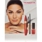 Dermacol Obsesi&oacute;n komplekt naistele (12 ml ripsmetu&scaron;&scaron; + 10 ml k&uuml;&uuml;nelakk + 0,3 g silmapliiats) - 1 tk.