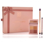 SOSU Cosmetics Shimmer & Spice meigikomplekt (4,8 g lauv&auml;rvipalett + 1,2 g pliiats + pintsel) - 1 tk.