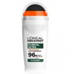 L'Oreal Men Expert Clinical Ultra 96h rull-antiperspirant meestele - 50 ml.