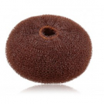 Lussoni Hair Bun Ring krunnit&auml;idis 1 tk - Brown 9 cm.