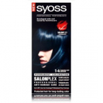 Syoss Salon Plex Permanent Coloration juuksev&auml;rv - 1-4 Navy Black