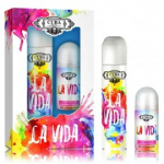Cuba La Vida komplekt naistele (100 ml EDP + 50 ml rulldeodorant) - Komplekt