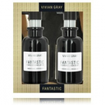 Vivian Gray Fantastic Set Amberwood & Patchouli k&auml;tehoolduskomplekt (vedelseep 300 ml + kreem 300 ml) - 1 tk.
