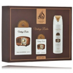 Lattafa Pride Vintage Radio komplekt meestele ja naistele (100 ml EDP + 20 ml EDP + 200 ml deodorant-sprei) - Komplekt