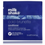 MilkShake Cold Brunette Conditioner palsam pruunidele juustele - 10 ml.