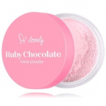 Lovely Ruby Chocolate tolmpuuder n&auml;ole - 6 g.