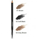 Gosh Eyebrow Pencil kulmupliiats - 02 Soft Black