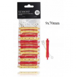 Lussoni Cold-wave lokirullid kummipaelaga lokkide tegemiseks 12 tk. - 9 x 70 mm.