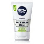 NIVEA Men Sensitive Face Wash n&auml;opesuvahend tundlikule nahale - 100 ml.