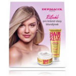 Dermacol Hair Ritual Blonde komplekt blondidele juustele (250 ml &scaron;ampoon + 200 ml mask) - Komplekt