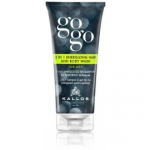 Kallos Gogo 2 in 1 Energizing &scaron;ampoon-du&scaron;igeel meestele 200 ml