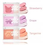 Black Rouge Dewy and Whip Cheek and Beam kreemjas p&otilde;sepuna ja n&auml;o esilet&otilde;stja - Strawberry