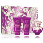Versace Pour Femme Dylan Purple komplekt naistele (50 ml EDP + 50 ml kehakreem + 50 ml du&scaron;igeel) - 1 tk.