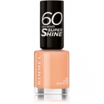 Rimmel 60 Seconds Super Shine Nail Polish kiiresti kuivav k&uuml;&uuml;nelakk - 401 Nude Nostalgia