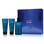 Davidoff Cool Water komplekt meestele (125 ml EDT + 75 ml du&scaron;igeel + 75 ml habemeajamisj&auml;rgne palsam)