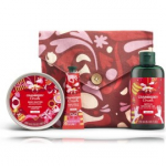 The Body Shop Cranberry Set kehakomplekt (250 ml du&scaron;igeel + 200 ml kehav&otilde;i + 30 ml k&auml;tekreem) - Komplekt