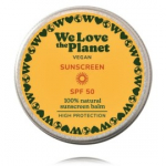 We Love The Planet Sunscreen Balm SPF 50 p&auml;ikesekaitse palsam - 35 g.