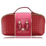 Baylis & Harding Midnight Cherry Limited Edition kehakomplekt (100 ml pesuvahend + 100 ml kreem + 100 ml sprei + kosmeetikakott) - Komplekt