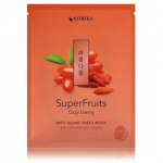 Korika Superfruits Goji Anti-Aging lehtmask k&uuml;psele nahale - 25 g.