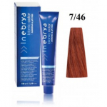Inebrya Bionic Color professionaalne juuksev&auml;rv 100 ml. - 7/46 Blonde Copper Red