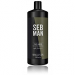 Sebastian Professional SEB MAN The Boss juukseid tihendav &scaron;ampoon meestele - 1000 ml.