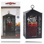 Candle Warmers Scroll Candle Warmer Lantern k&uuml;&uuml;nalde elektrik&uuml;ttekeha - Black