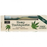 Xpel Hemp Toothpaste hammastehoolduskomplekt (100 ml hambapasta + 1 hambahari) - 1 tk.