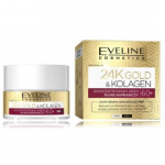 Eveline 24K Gold & Kolagen Concentrated 60+ kreem k&uuml;psele n&auml;onahale - 50 ml.