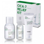 Cosrx Cica-7 Relief Kit komplekt n&auml;ole (30 ml toonik + 10 ml seerum + 15 ml kreem) - Komplekt