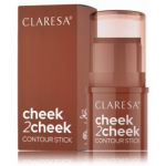 Claresa Cheek 2 Cheek Contour Stick pulkkontuurija - 01 Neutral