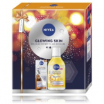 Nivea Glowing Skin n&auml;ohoolduskomplekt (30 ml seerum + 400 ml mitsellaarvesi) - Komplekt