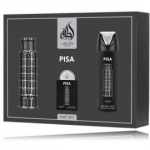 Lattafa Pride Pisa komplekt meestele (100 ml EDP + 20 ml EDP + 200 ml kehasprei) - Komplekt