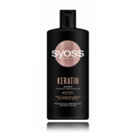 Syoss Keratin &scaron;ampoon keratiiniga habrastele juustele - 440 ml.