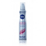 Nivea Diamond Gloss Care tugevalt fikseeriv juuksevaht - 150 ml.