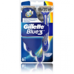 Gillette Blue 3 &uuml;hekordsed raseerijad - 6 tk.