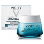 Vichy Min&eacute;ral 89 72H Moisture Boosting Cream niisutav n&auml;okreem k&otilde;ikidele nahat&uuml;&uuml;pidele - 50 ml.