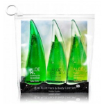 Holika Holika Set Jeju Aloe Face & Body Care Set komplekt (55 ml geel + 55 ml n&auml;opesuvaht + 55 ml du&scaron;igeel)