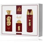 Lattafa Pride Ansaam Gold komplekt naistele (100 ml EDP + 20 ml EDP + 200 ml deodorant-sprei) - Komplekt