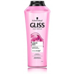 Schwarzkopf Gliss Liquid Silk &scaron;ampoon rabedatele juustele - 400 ml.