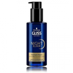 Schwarzkopf Gliss Night Elixir Overnight Repair taastav &ouml;&ouml;hooldus juustele - 100 ml.