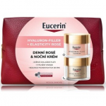 Eucerin Hyaluron-Filler + Elasticity Ros&eacute; Face Care komplekt (p&auml;evakreem 50 ml + &ouml;&ouml;kreem 50 ml + kosmeetikakott) - 1 tk.