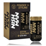 Nishman Powder Styling Mattifying Volume Powder + Ultra Hold P5+ matt soengupuuder meestele - 20 g.