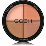 Gosh Contour'n Strobe Kit 4in1 kontuurimispalett - 001 Light