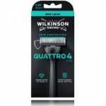 Wilkinson Sword Quattro 4 raseerija meestele + 1 raseerimistera - 1 tk.