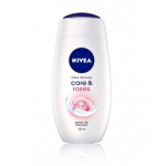 Nivea Care & Roses niisutav du&scaron;igeel - 250 ml.